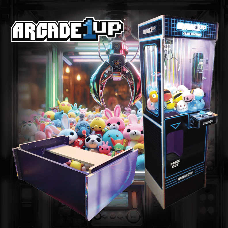 Arcade1Up Black Riser, 1FT, Arcade Game Machine Stand